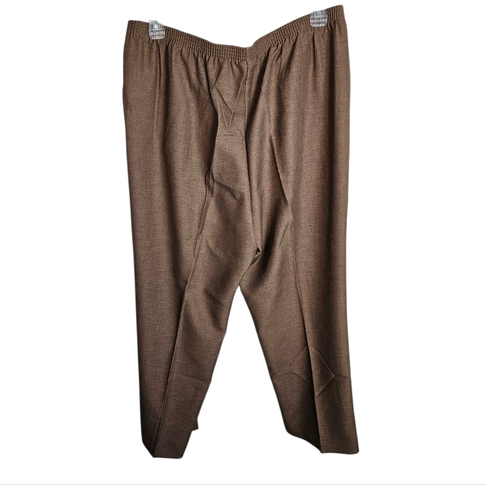 NWT Alfred Dunner Taupe Pants Size 18W